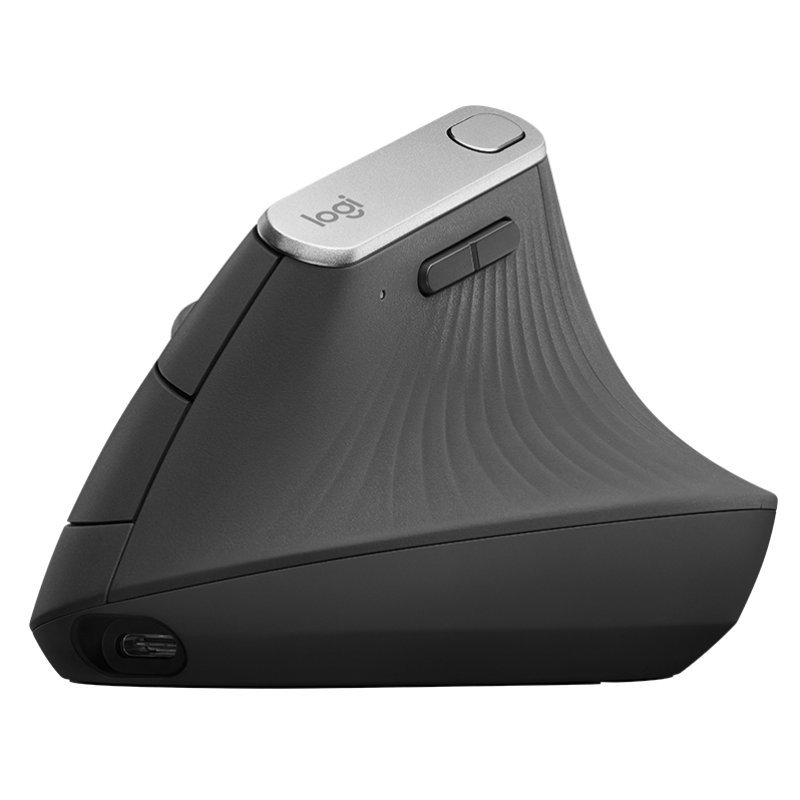 Logitech MX Vertical Ratón ergonómico Negro - Imagen 3