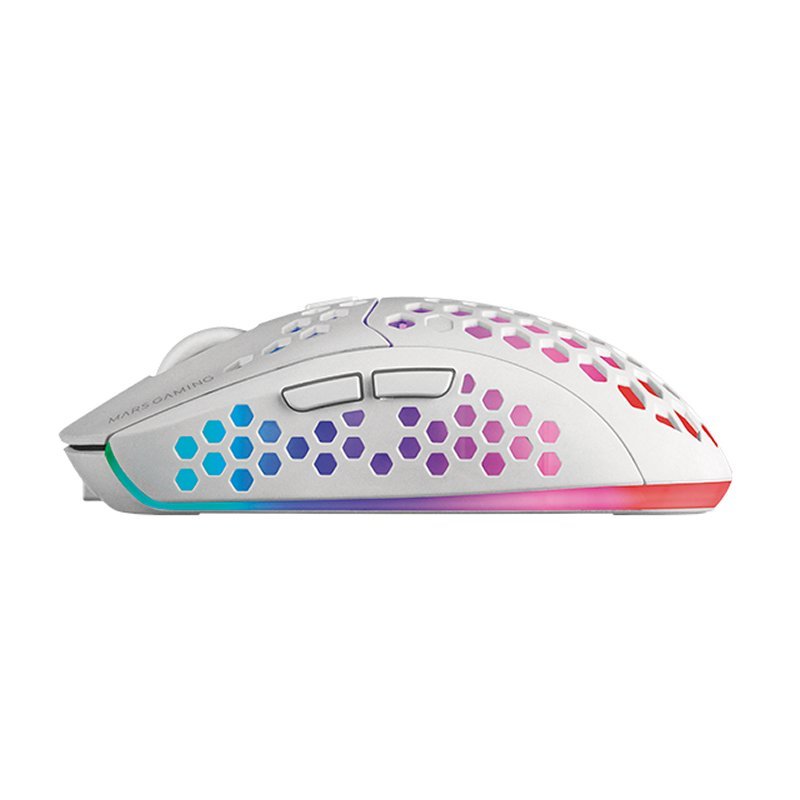 MARS GAMING Raton Inalámbrico MMW3 79G White - Imagen 2