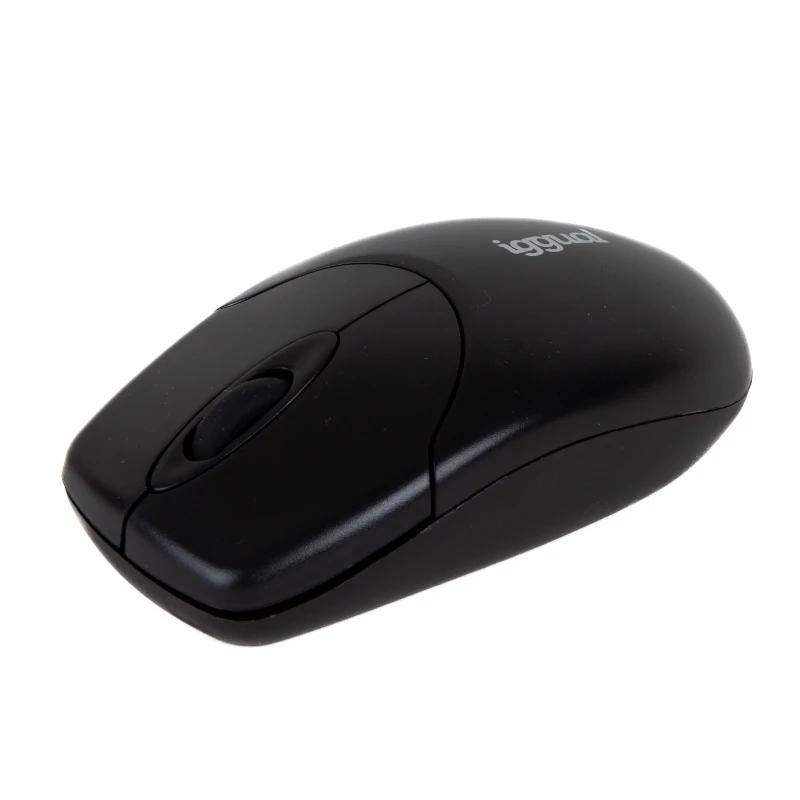 iggual Ratón inalámbrico WOM-BASIC2-1000DPI negro - Imagen 2
