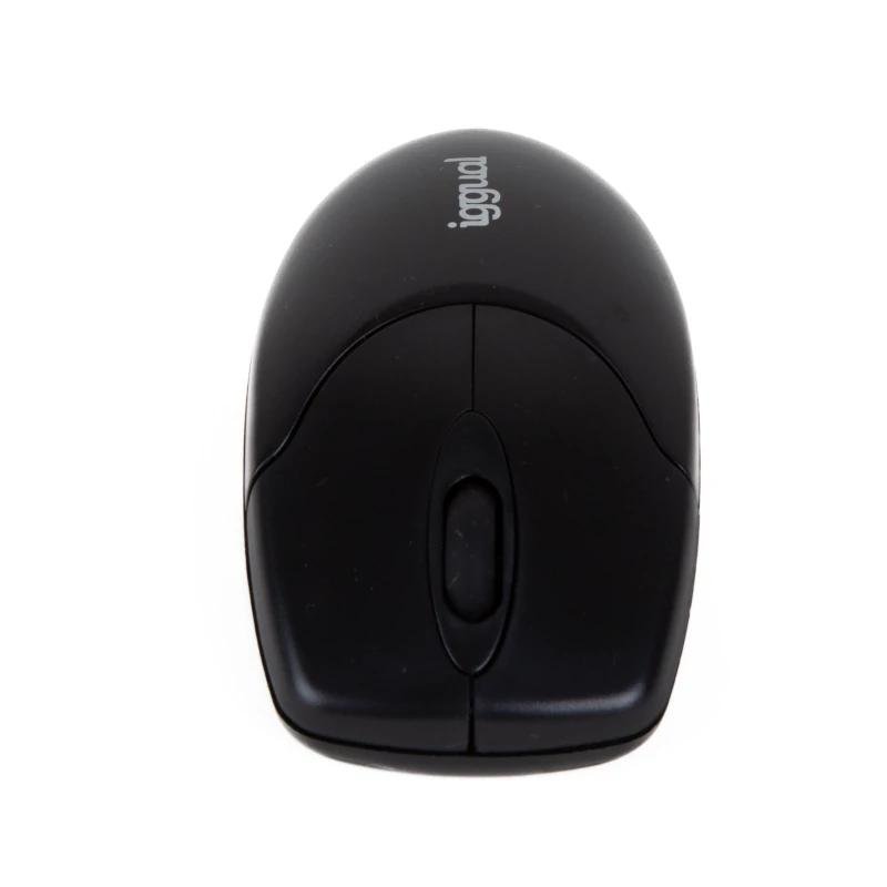 iggual Ratón inalámbrico WOM-BASIC2-1000DPI negro - Imagen 3