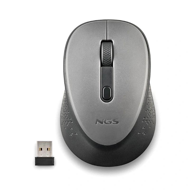 NGS RATON INALAMBRICO 800/1600DPI Gris - Imagen 2