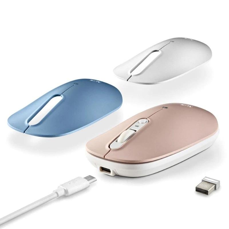 NGS RATON MULTIDISPOSITIVO 2.4GHZ RECARGABLE SHELL - Imagen 3