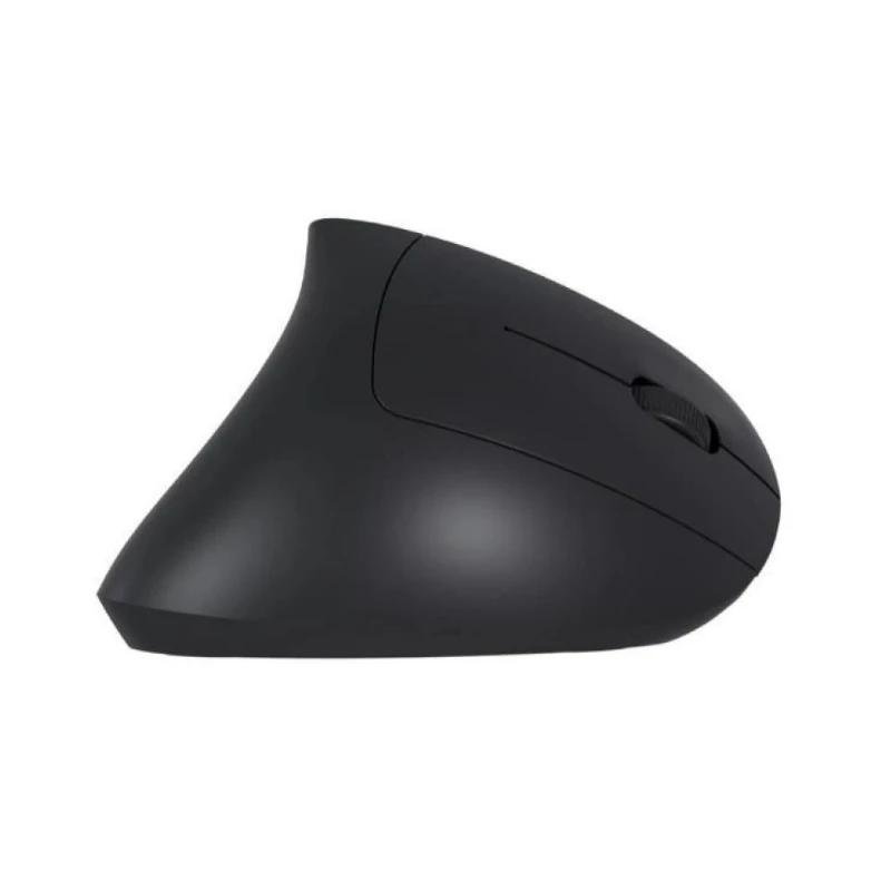 Nilox Ratón Wireless Vertical, 1600 DPI, Negro - Imagen 3