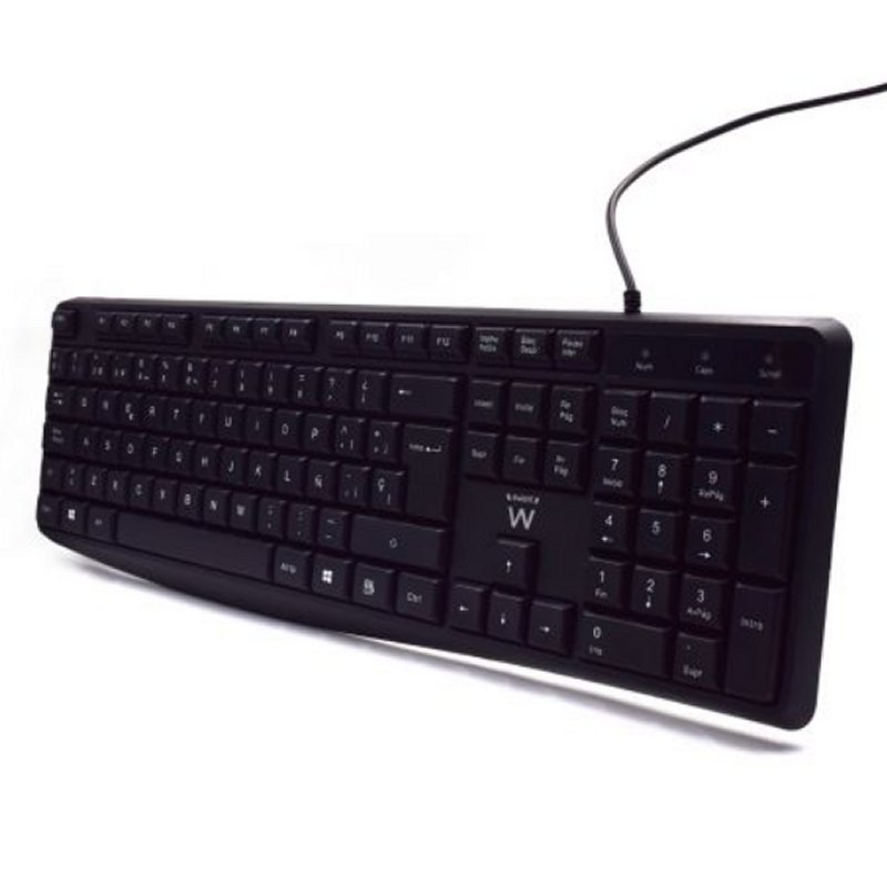 Ewent EW3001 teclado escritura silenciosa USB - Imagen 2
