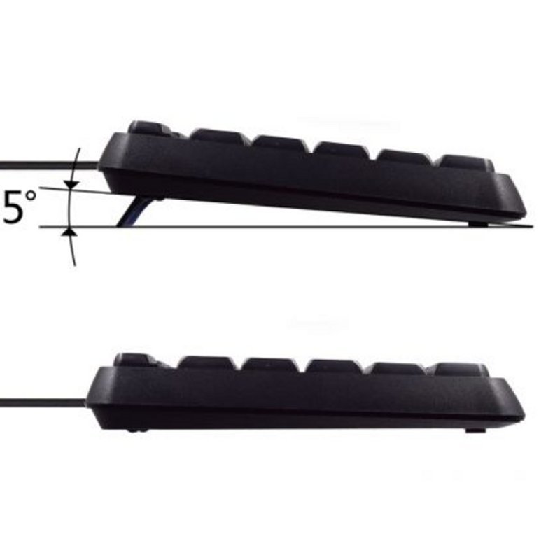 Ewent EW3001 teclado escritura silenciosa USB - Imagen 3