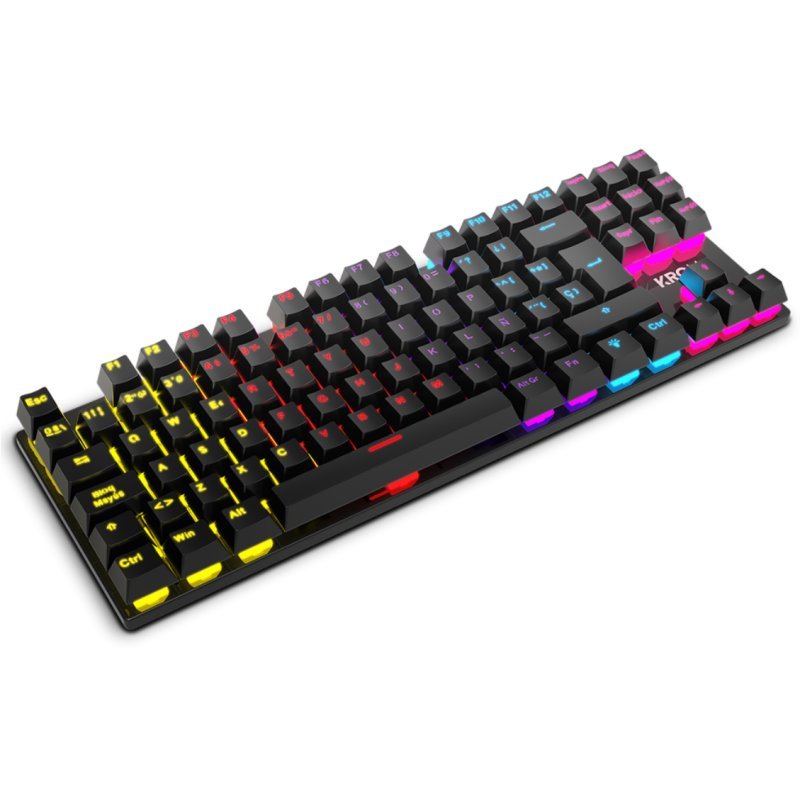 KROM Teclado Gaming NXKROMKASICTKL TKL RAINBOW - Imagen 2