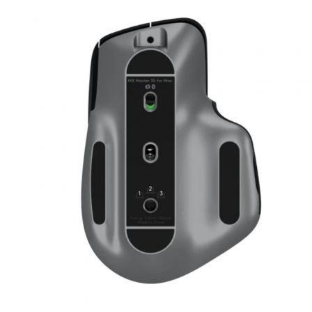 Ratón Ergonómico Inalámbrico por Bluetooth Logitech MX Master 3S For Mac/ Batería recargable/ Hasta 8000 DPI/ Gris Espacial - Imagen 2