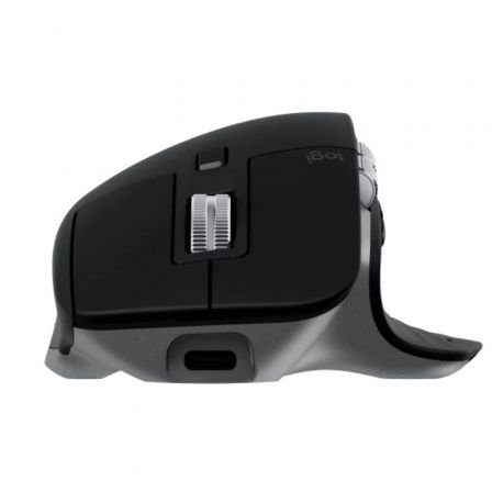 Ratón Ergonómico Inalámbrico por Bluetooth Logitech MX Master 3S For Mac/ Batería recargable/ Hasta 8000 DPI/ Gris Espacial - Imagen 4