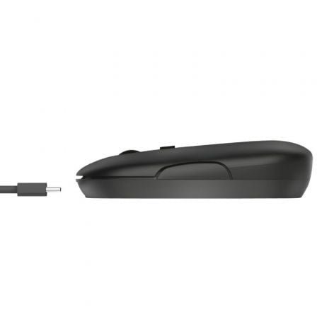 Ratón Inalámbrico por Bluetooth Trust Puck/ Batería recargable/ Hasta 1600 DPI - Imagen 2