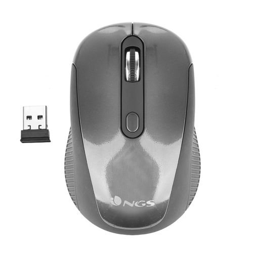 RATON NGS HAZE OPTICO 1600DPI INALAMBRICO GRIS - Imagen 2