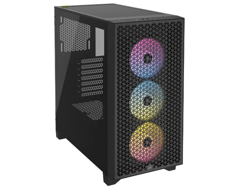 CAJA 3000D RGB AIRFLOW TG BLACK CORSAIR