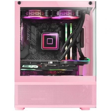 Caja Gaming Minitorre Mars Gaming MC-SE/ Rosa - Imagen 2