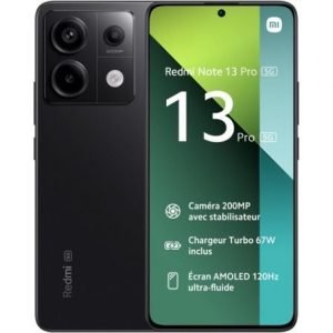 Xiaomi Redmi Note 13 Pro NFC 12GB/ 512GB/ 6.67"/ 5G/ Negro