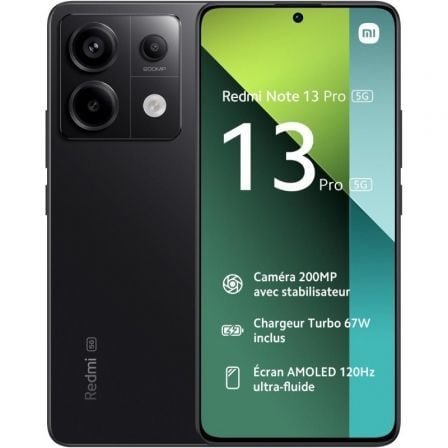 Xiaomi Redmi Note 13 Pro NFC 12GB/ 512GB/ 6.67"/ 5G/ Negro