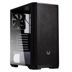 CAJA NOVA MESH SE TEMPERED GLASS NEGRO BITFENIX