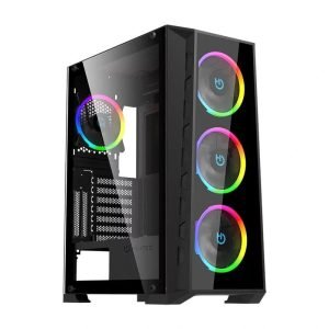 Hiditec MH12 Glass ARGB USB 3.1 TYPE-C