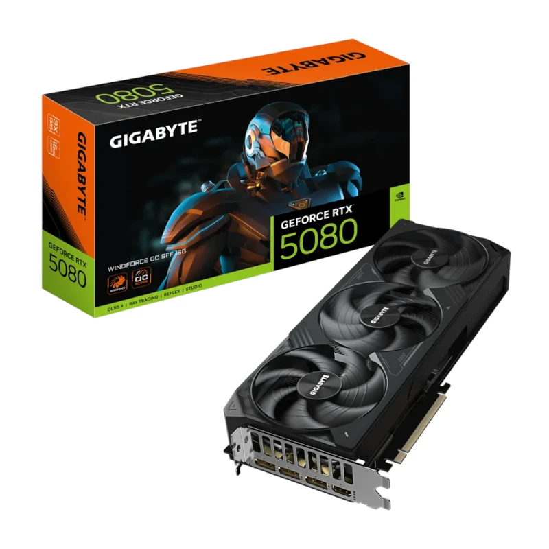 Gigabyte NVIDIA RTX 5080 WF3OC 16GB DDR7