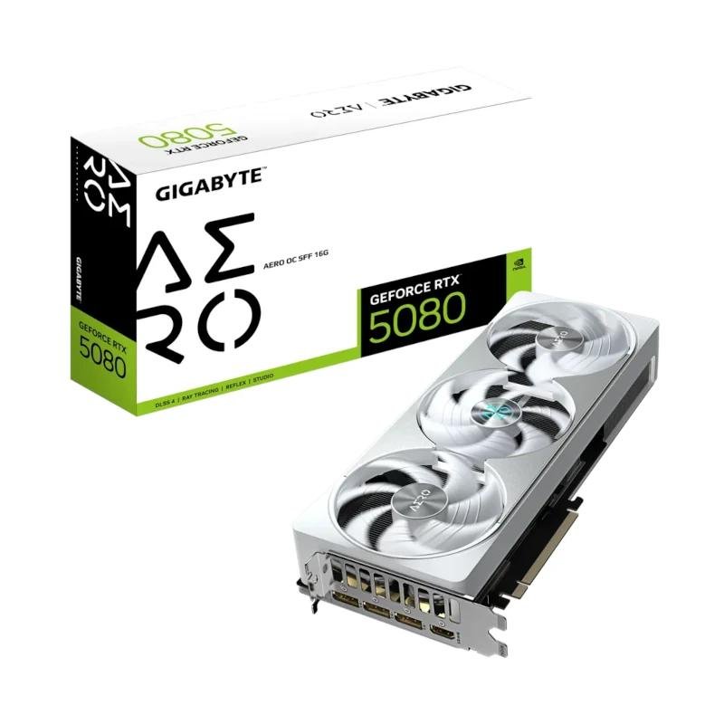 Gigabyte nVidia RTX 5080 AERO OC 16GB DDR7 - Imagen 3
