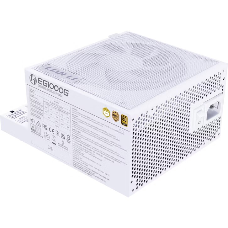 ATX LIAN LI EDGE GOLD 1000W WHITE+HU - Imagen 2