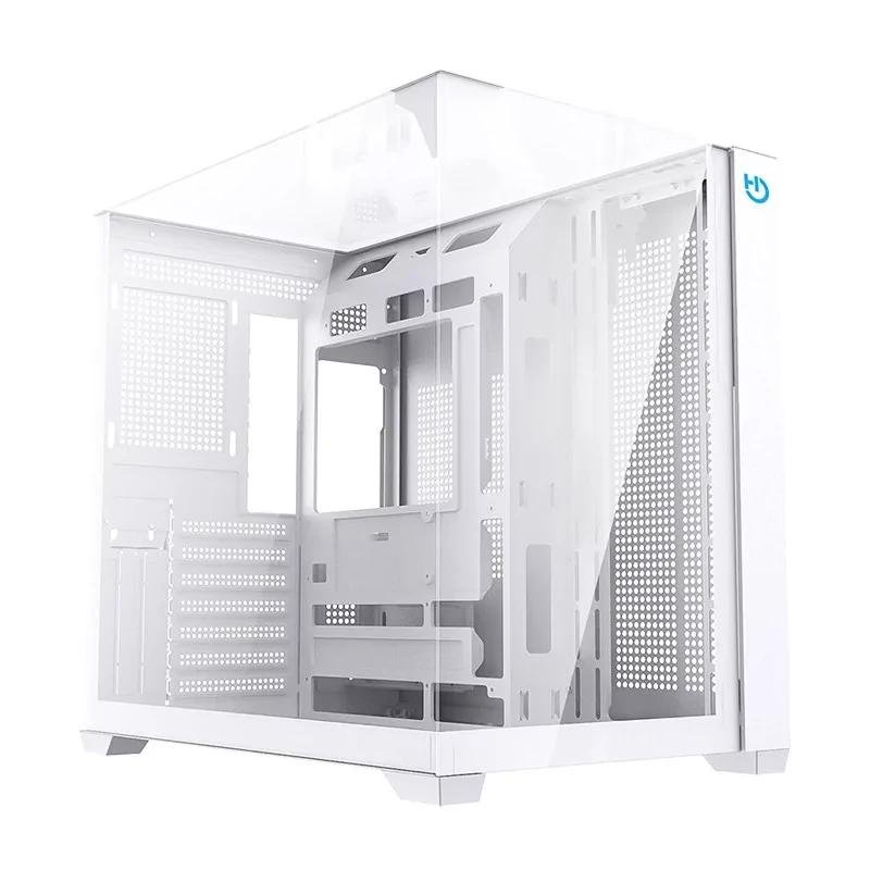 Hiditec Caja ATX Gaming Sky White USB 3.1 TYPE-C - Imagen 2