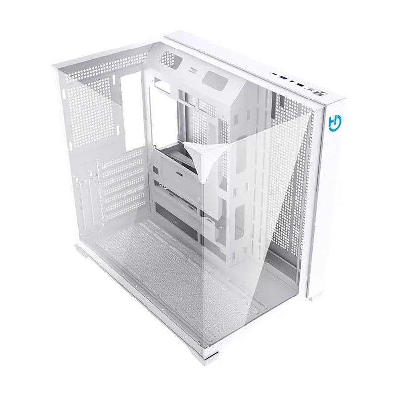 Hiditec Caja ATX Gaming Sky White USB 3.1 TYPE-C - Imagen 3