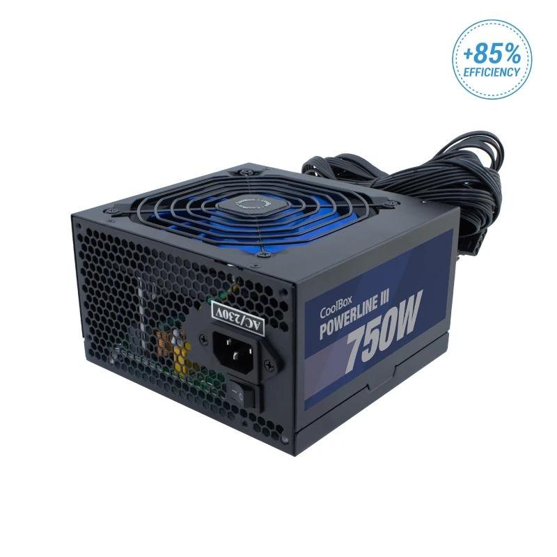 COOLBOX ATX POWERLINE3 750W 85%EFI - Imagen 2