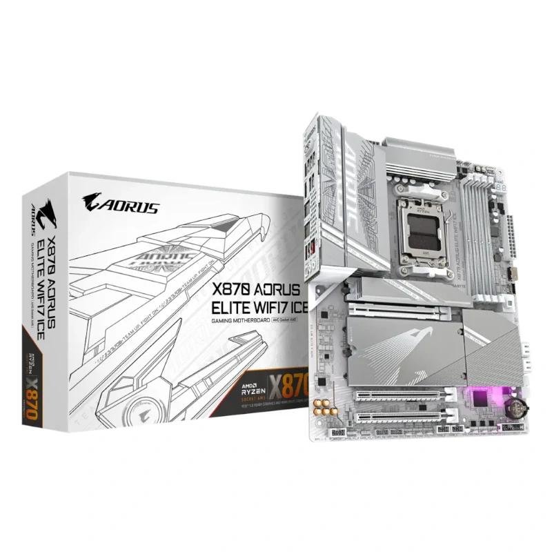 Gigabyte X870 A ELITE WF7 ICE ATX AM5 - Imagen 3