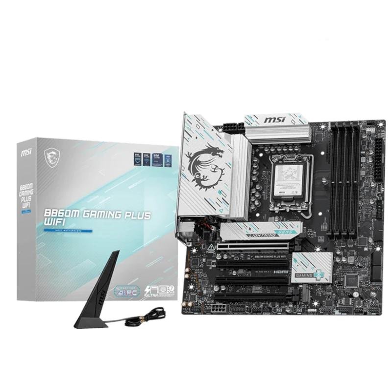 MSI B860M GAMING PLUS WIFI mATX D5 1851 - Imagen 2