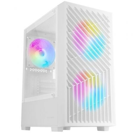 Caja Gaming MiniTorre Mars Gaming MC-vortex/ Blanca