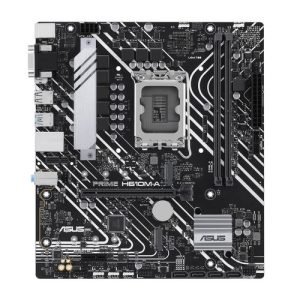 ASUS PRIME H610M-A-CSM INTEL1700 2DDR5 HDMI PCIE4.0 4SATA3 USB3.2 MATX