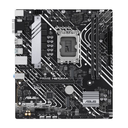 ASUS PRIME H610M-A-CSM INTEL1700 2DDR5 HDMI PCIE4.0 4SATA3 USB3.2 MATX