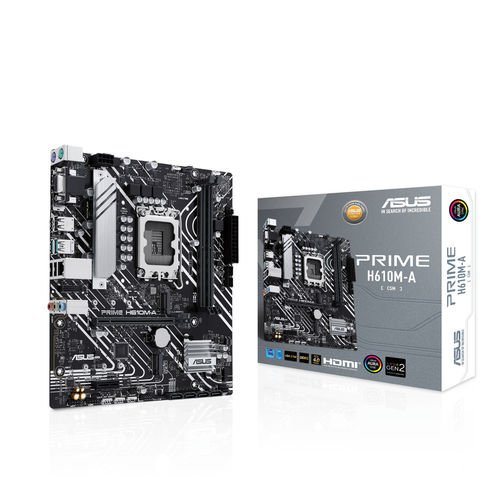 ASUS PRIME H610M-A-CSM INTEL1700 2DDR5 HDMI PCIE4.0 4SATA3 USB3.2 MATX - Imagen 4