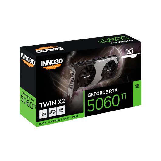 INNO3D RTX 5060 TI TWIN X2 OC 8GB - Imagen 3