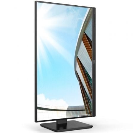 Monitor Profesional AOC U27P2CA 27"/ 4K/ Multimedia/ Regulable en altura/ Negro - Imagen 3