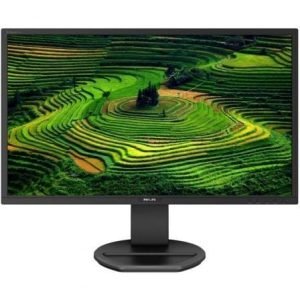 Monitor Profesional Philips 221B8LJEB 21.5"/ Full HD/ Altura Regulable/ Pivotante/ Multimedia/ Negro