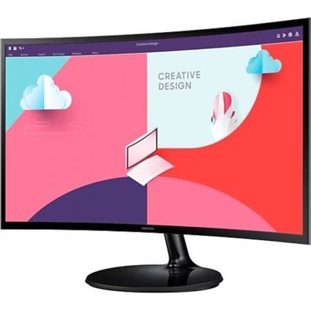 Monitor Curvo Samsung Essential Monitor S36C S27C364EAU/ 27"/ Full HD/ Negro - Imagen 3