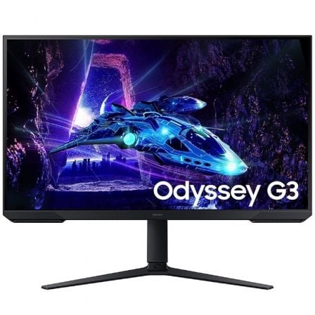 Monitor Gaming Samsung Odyssey G3 S32DG300EU/ 32"/ Full HD/ 1ms/ 180Hz/ VA/ Regulable en altura/ Negro