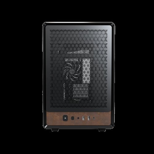 TORRE M-ATX MONTECH HERITAGE PRO BLACK - Imagen 3