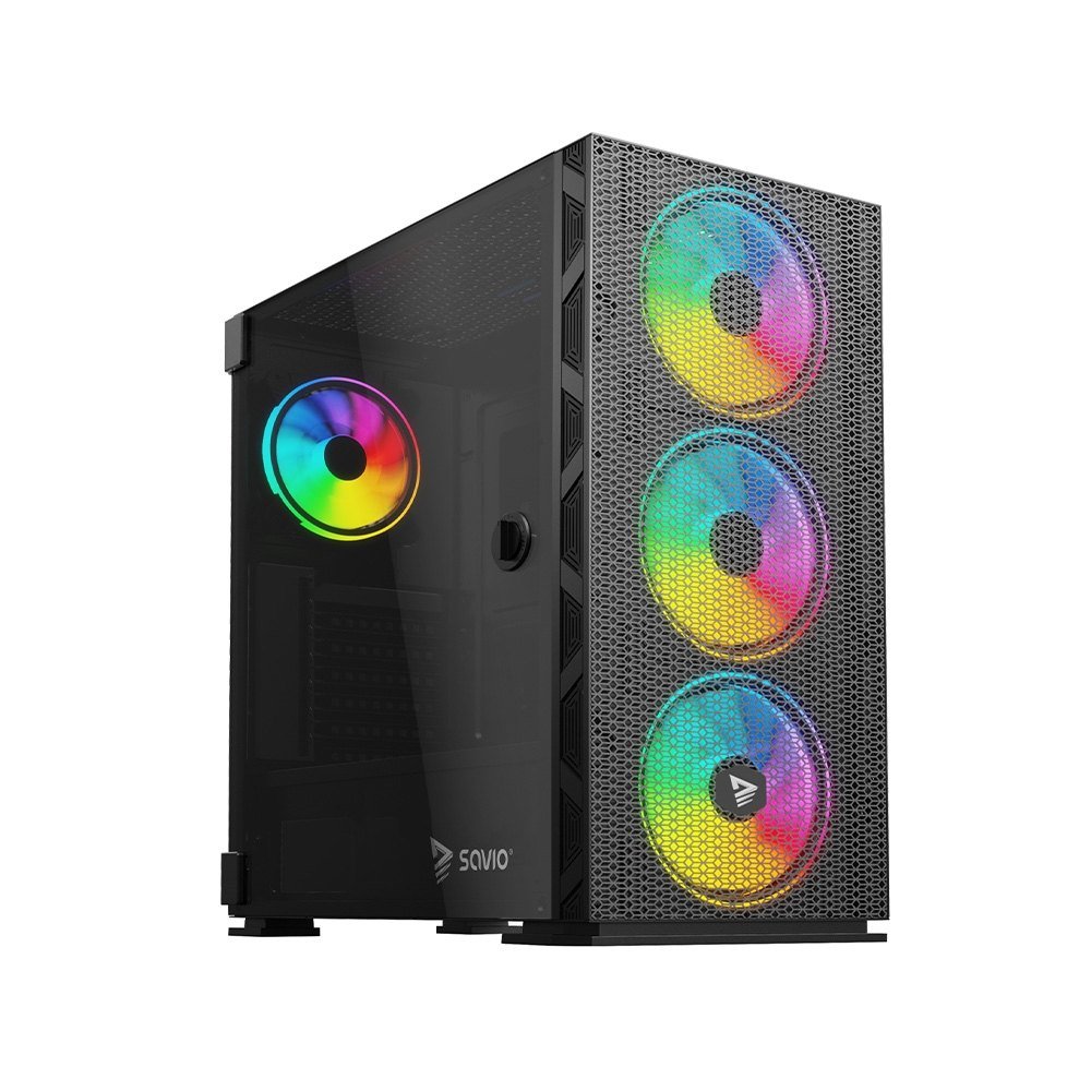 TORRE ARGB ATX SAVIO RAPTOR X1 USB 3.0 - Imagen 2