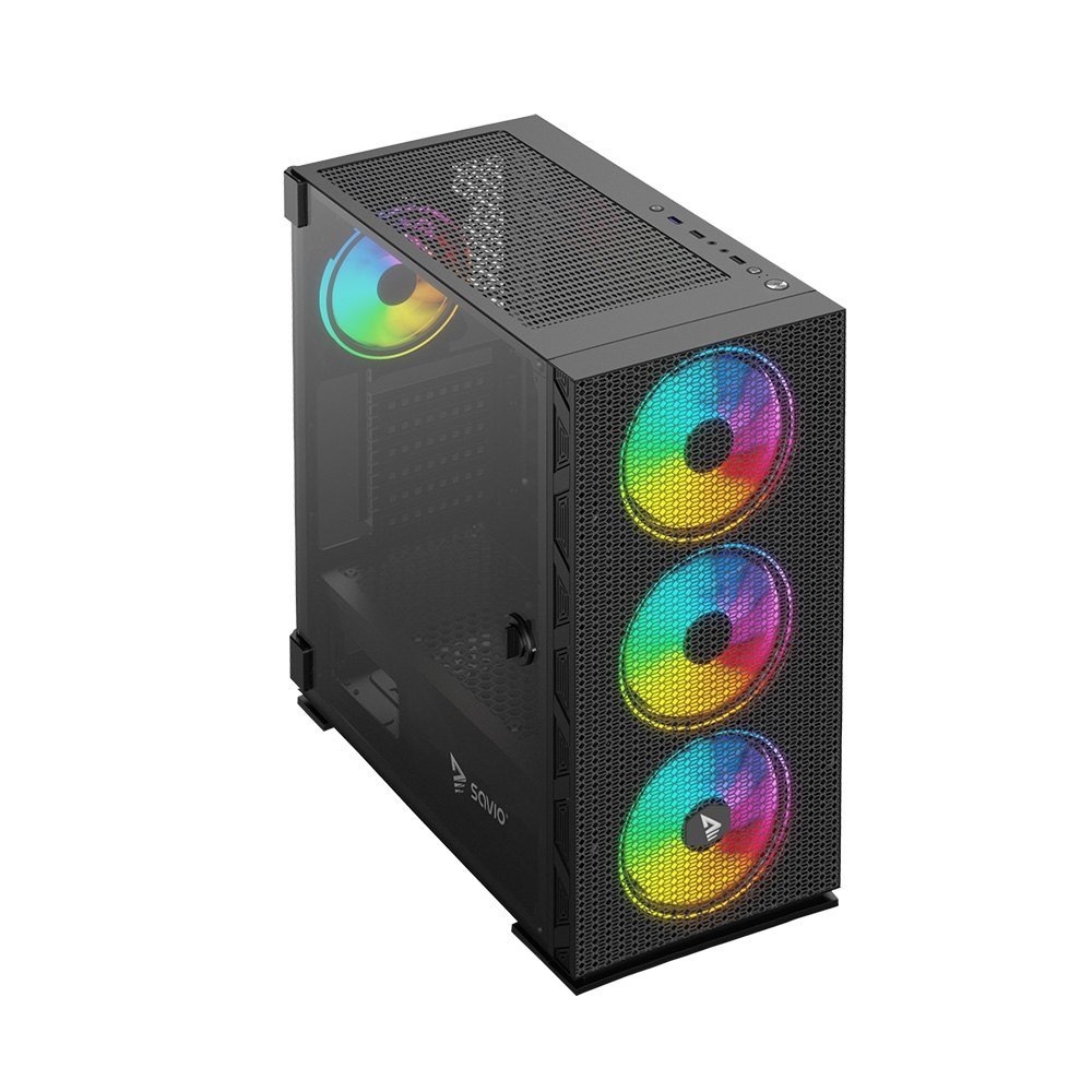 TORRE ARGB ATX SAVIO RAPTOR X1 USB 3.0 - Imagen 3