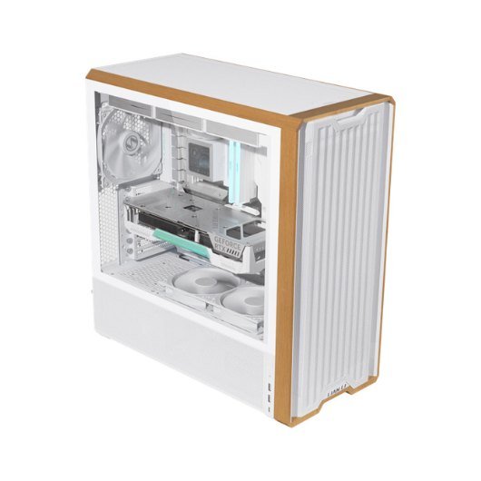 TORRE ATX LIAN LI LANCOOL 217 WOOD WHITE - Imagen 3