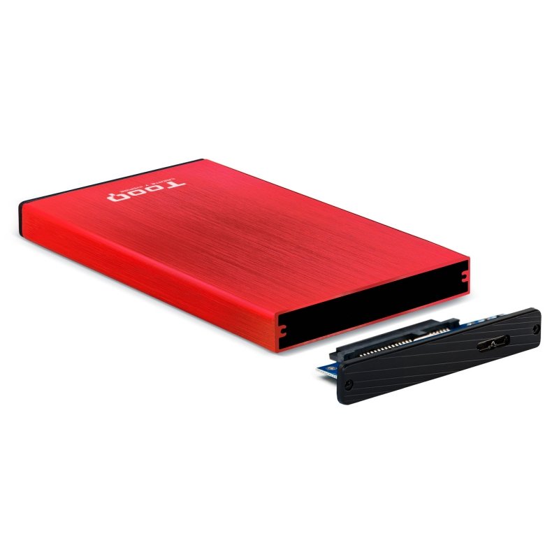 Tooq TQE-2527R Caja HDD 2.5" USB 3.1 Gen1/USB 3.0 - Imagen 2