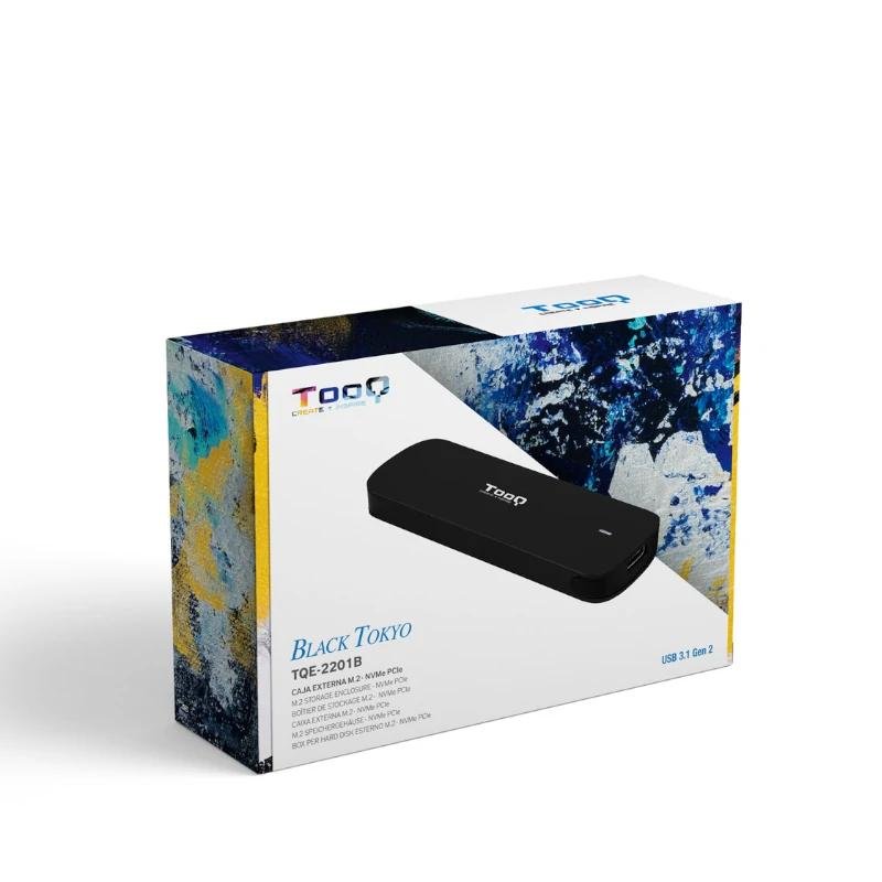 Tooq Caja Externa M.2 NVMe USB3.1 GEN2 Negra - Imagen 4
