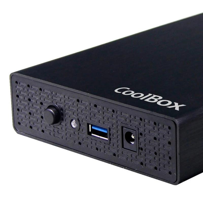 Coolbox Caja HDD 3.5" SCA-3533 USB3.0 Negra Alum - Imagen 4