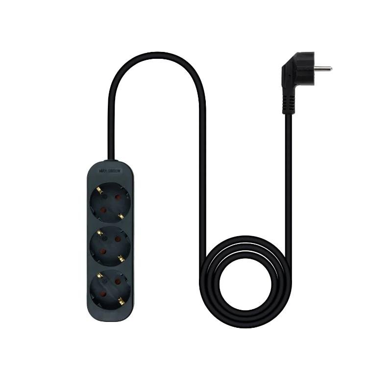 Nanocable Regleta de Enchufes 3 Tomas 1.4 m Negro - Imagen 3