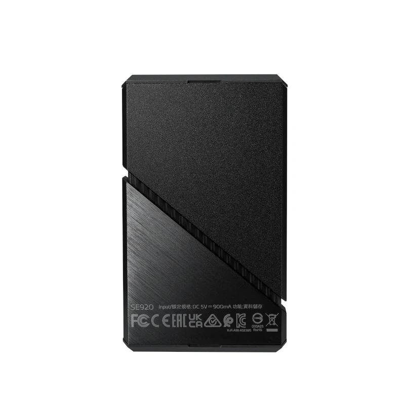 ADATA SE920 SSD Externo 1TB USB4 Negro - Imagen 3