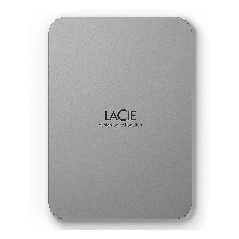 LaCie Mobile Drive 2Tb 2.5" USB-C Silver - Imagen 2