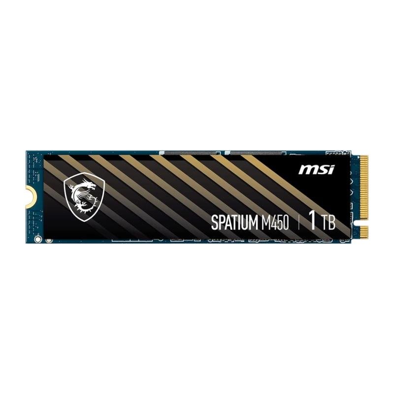 MSI SSD Spatium M450 1Tb PCIe 4.0 NVMe 3600 Mb-s - Imagen 2