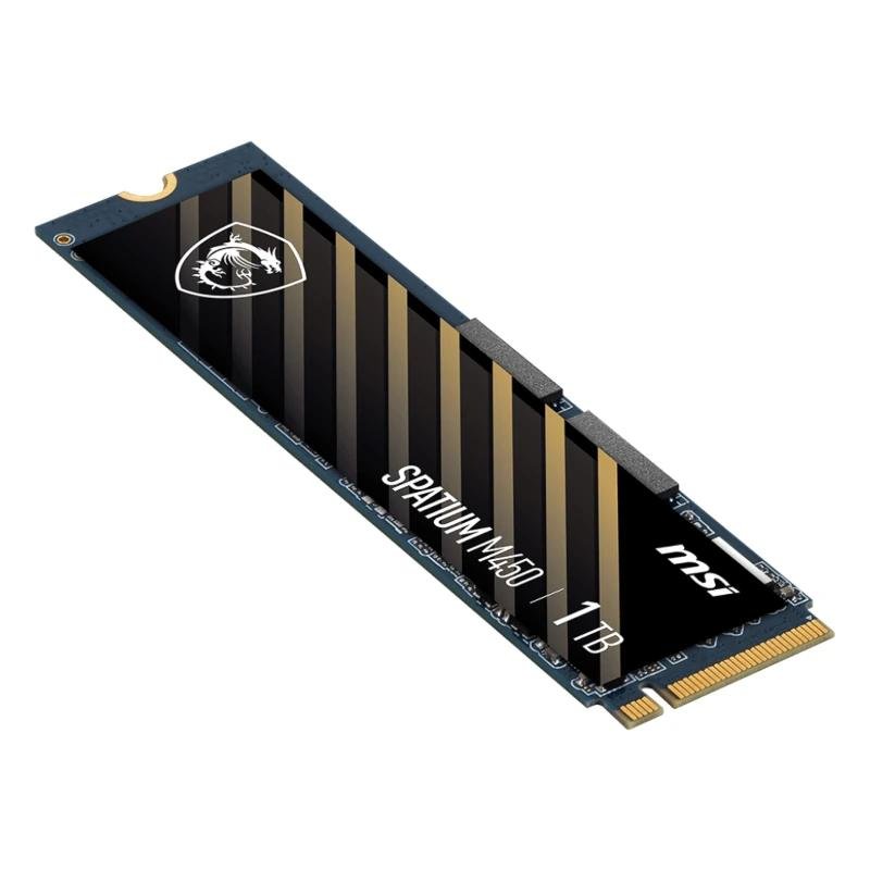 MSI SSD Spatium M450 1Tb PCIe 4.0 NVMe 3600 Mb-s - Imagen 3