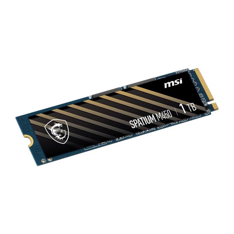 MSI SSD Spatium M450 1Tb PCIe 4.0 NVMe 3600 Mb-s - Imagen 4
